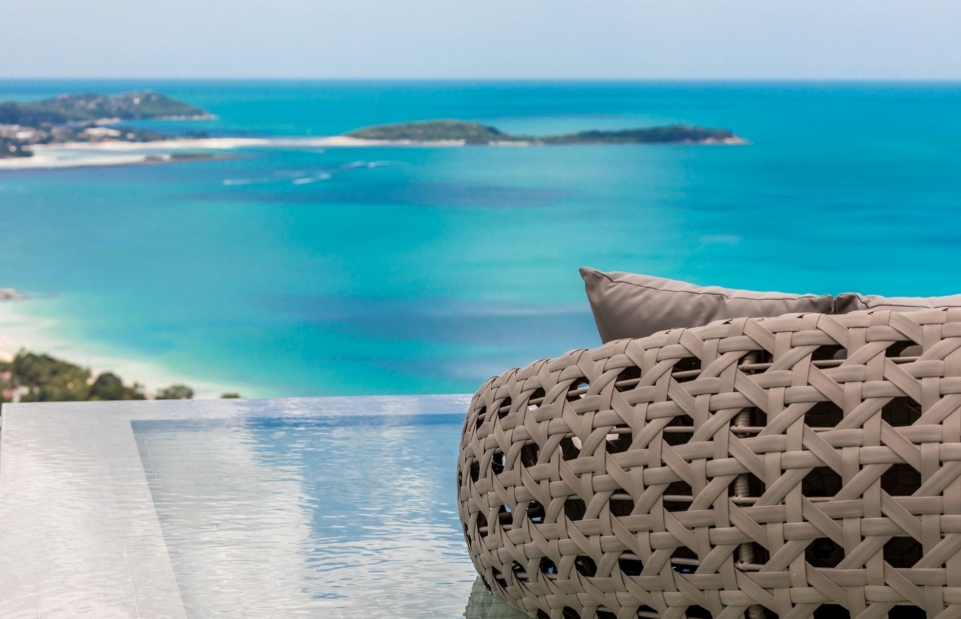 Villa One - New Luxury Sea View Villa Strand von Chaweng Exterior foto